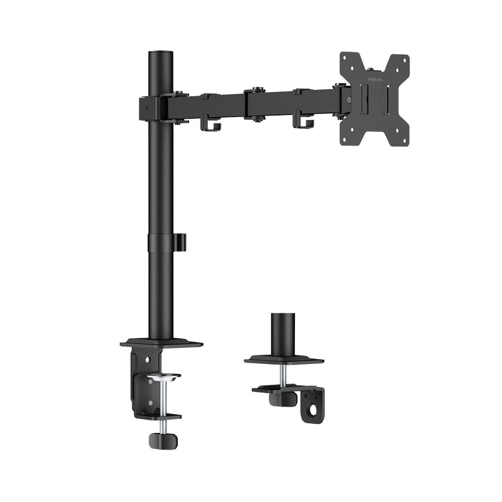 LogiLink Monitor Tischhalterung für 17–32" Bildschirme, 10 kg max., Armlänge 376 mm, VESA 75x75/100x