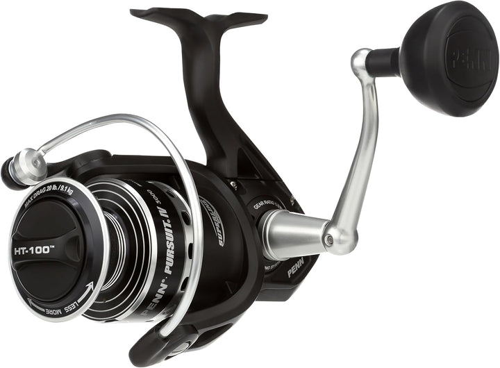 PENN Pursuit IV Salzwasser Spinnrolle – Spinnangeln, Jig, Köderrolle für den Allround-Einsatz, Boot,