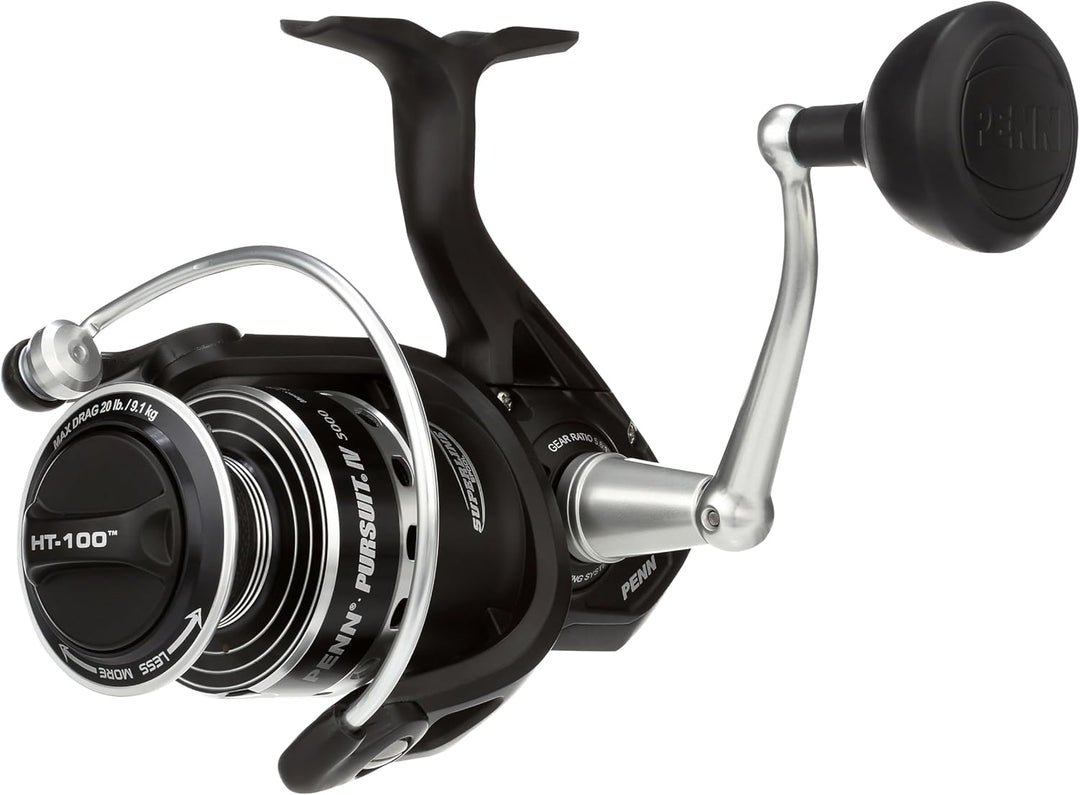PENN Pursuit IV Salzwasser Spinnrolle – Spinnangeln, Jig, Köderrolle für den Allround-Einsatz, Boot,