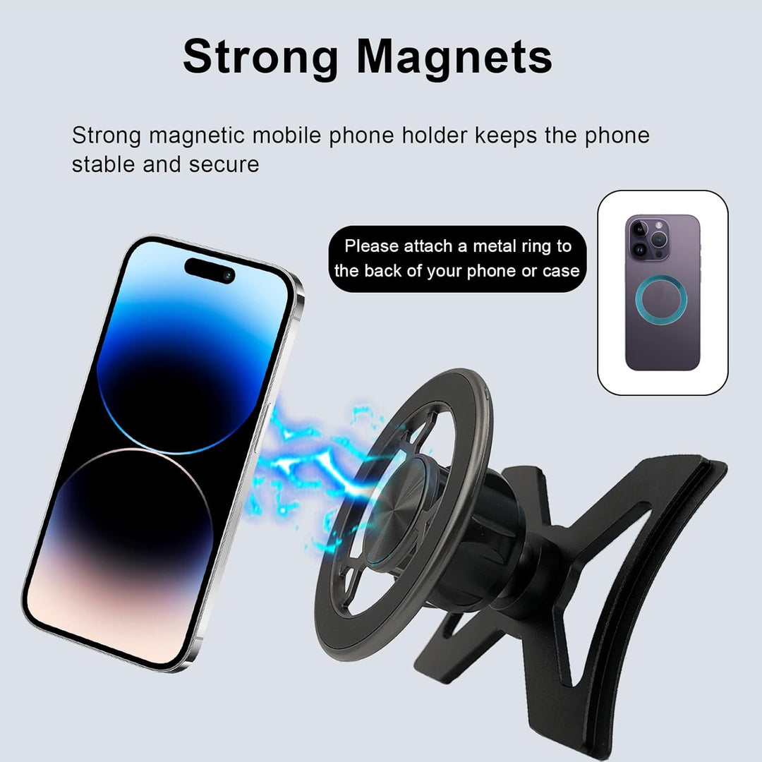 Magnetisch Kfz Handyhalterung Kompatibel mit Audi A3 8V 2014–2019 Universelle Halterung 360 Grad Dre