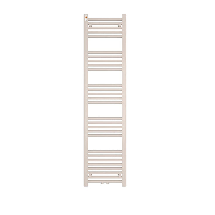 MERT Comfort Badheizkörper 500x700mm Mittelanschluss Pulverbeschichtet Verkehrsweiss RAL9016 gebogen
