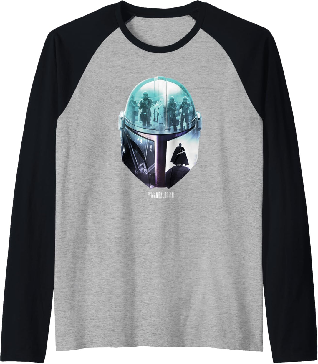 Star Wars Mandalorian Moff Gideon Inside Mando Helmet Raglan