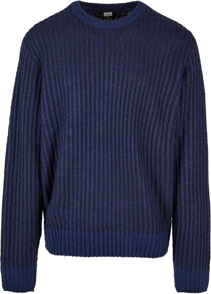 Urban Classics Herren Sweatshirt, S Darkblue/Midnightnavy