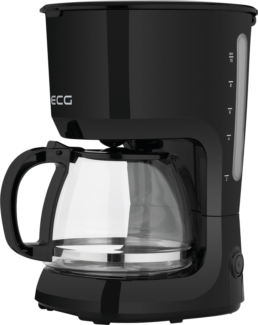 ECG KP 2116 Easy,Drip-brew coffee machine, 1,25 litre water tank capacity, Schwarz