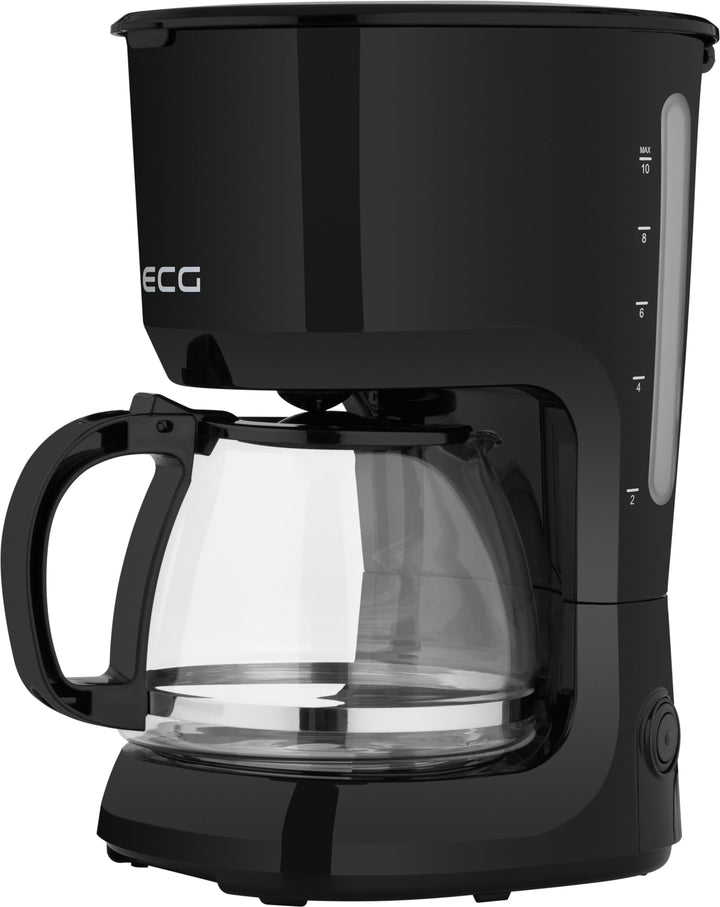 ECG KP 2116 Easy,Drip-brew coffee machine, 1,25 litre water tank capacity, Schwarz