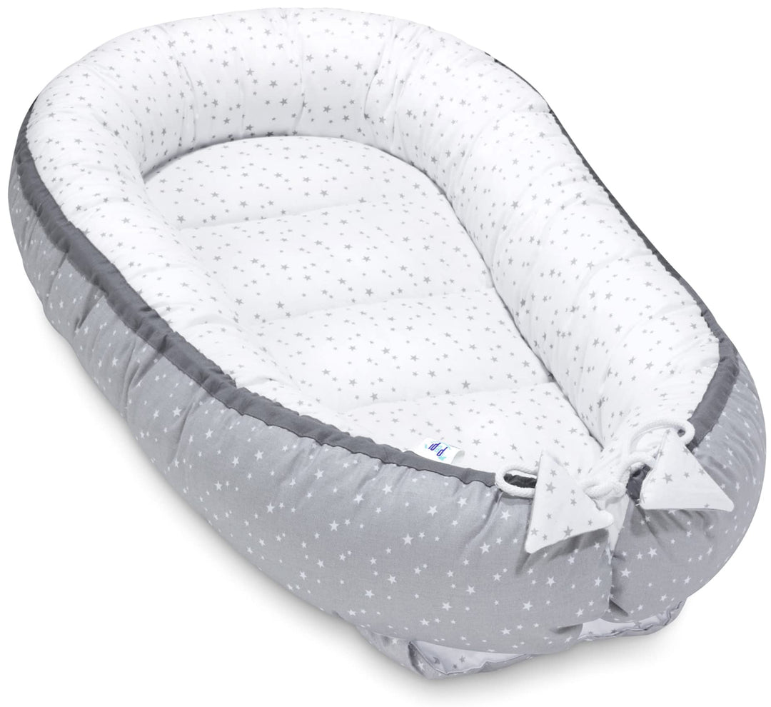 Pepi Babynest Tragegriff - Sicher und Komfortabel Baby-Kokon für Neugeborene - Handmade - Nestchen f