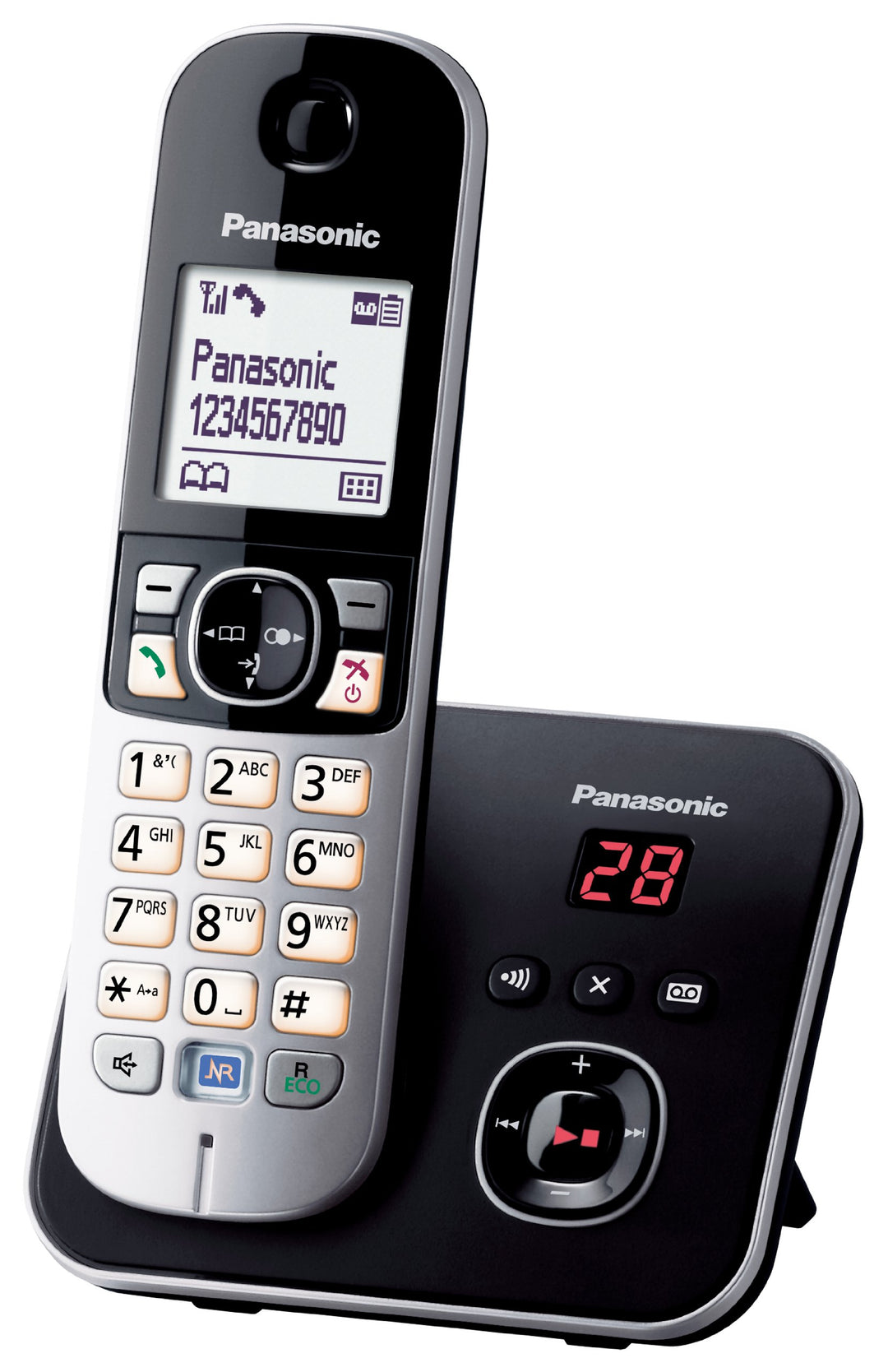PANASONIC KX-TG6821 Sans Fil Répondeur Noir