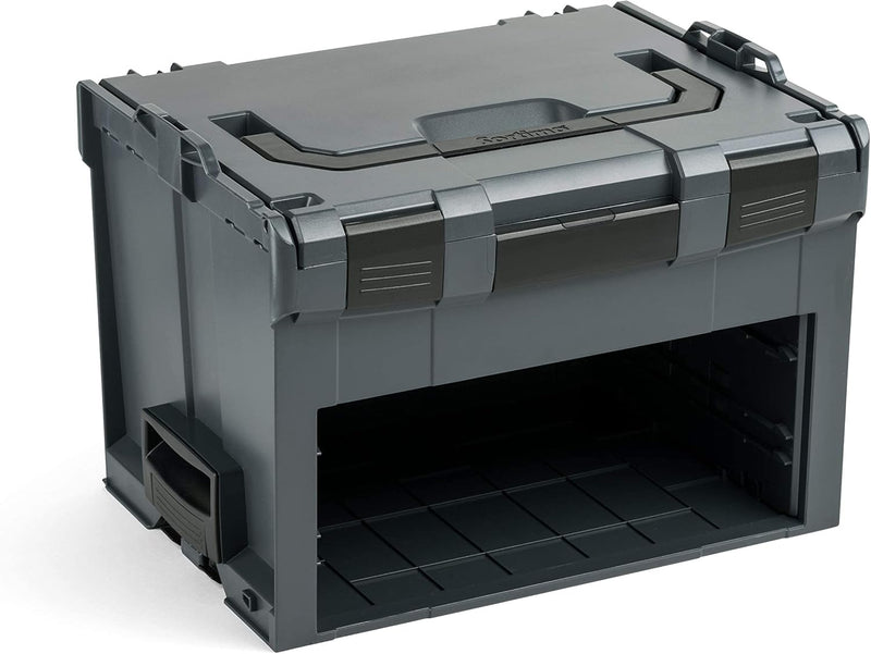 L-BOXX Sortimo LS-Boxx 306 Werkzeugkoffer Set in Anthrazit | mit i-Boxx 72 leer & LS-Schublade 72 le