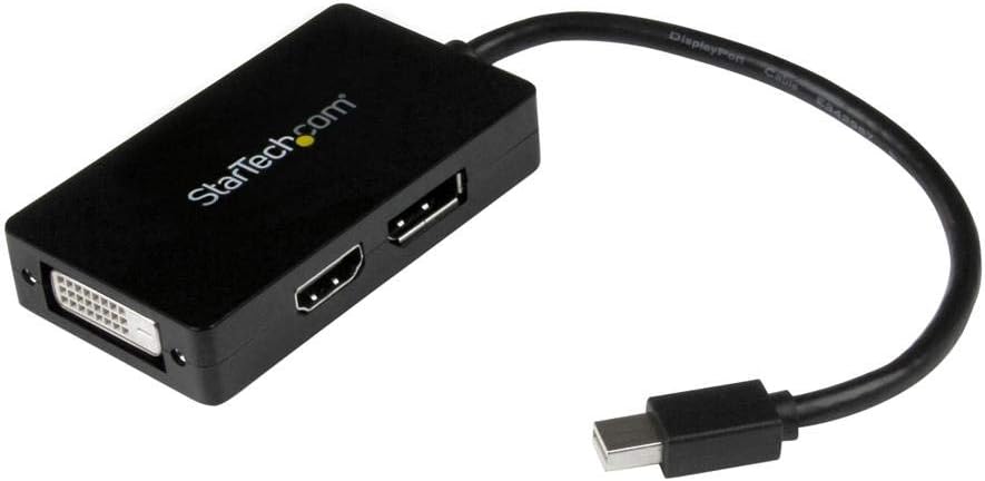 StarTech.com 3 in 1 Mini-DisplayPort-Adapter - Mini DisplayPort zu HDMI - Mini-DisplayPort auf Displ