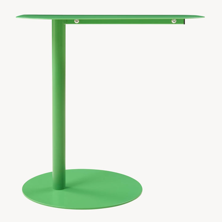 [en.casa] Beistelltisch Nastätten Gartentisch Couchtisch mit Metallgestell Sofatisch modernes Design