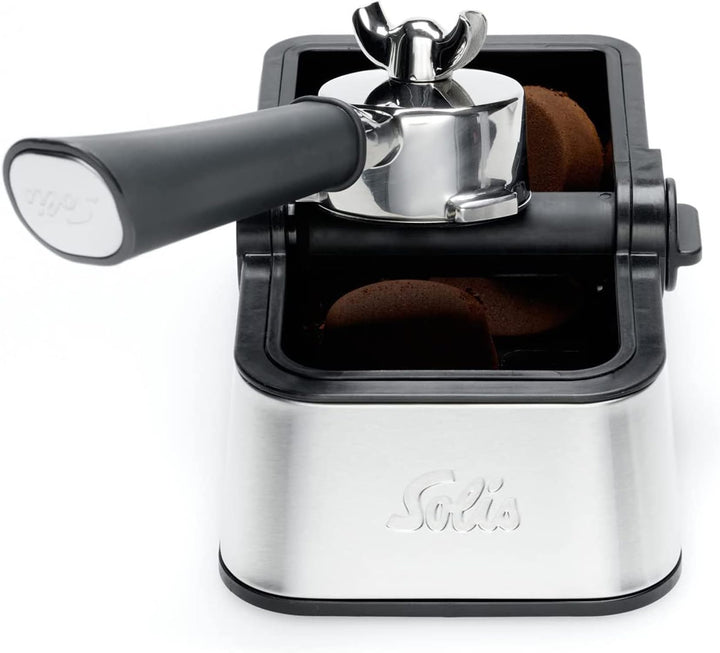 Solis Perfetta Coffee Knock-Box - Abklopfbehälter für Siebträger - Knock Box - Kaffeesatz Abschlagbe