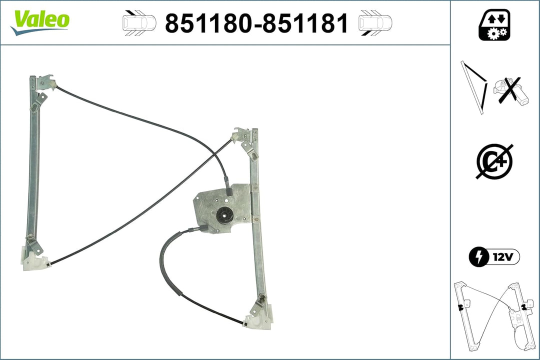 Valeo Fensterheber 851180