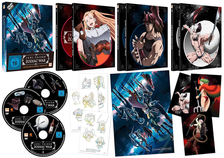 Juni Taisen - Gesamtedition: Episode 01-12 [3 DVDs], DVD