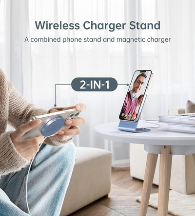 Mag-Safe Ladegerät,Wireless Charger mit iPhone ladestation,induktive ladestation,magnetisch Induktio