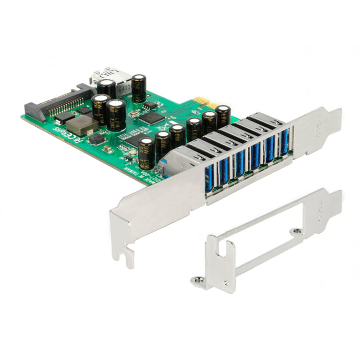 Delock PCI Express Karte > 6 x extern + 1 x intern USB 3.0