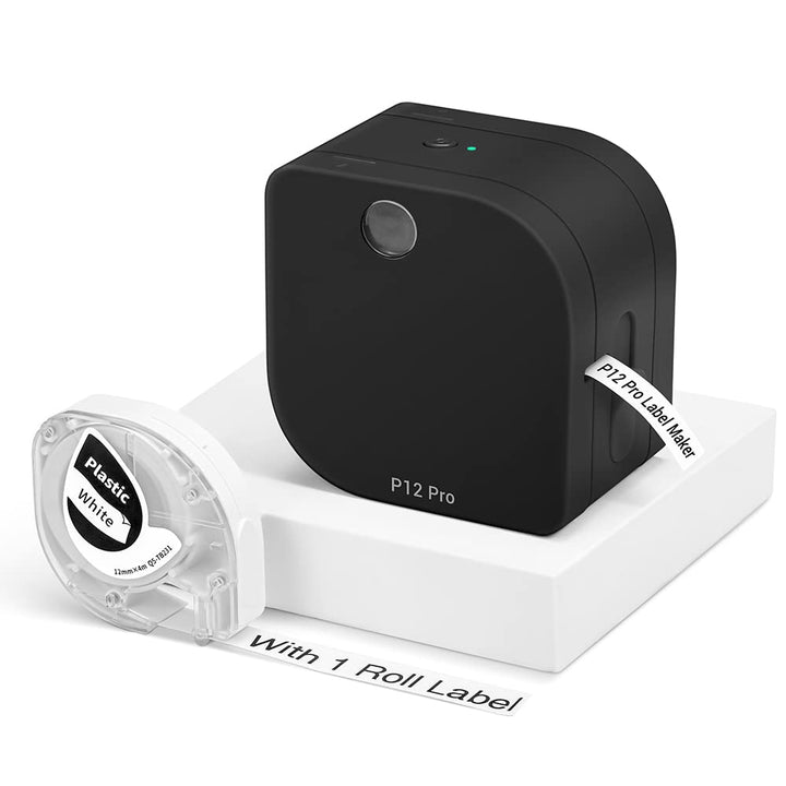 Phomemo P12 Pro Beschriftungsgerät Handgerät | Mini Bluetooth Etikettiergerät mit Etikettenband | US
