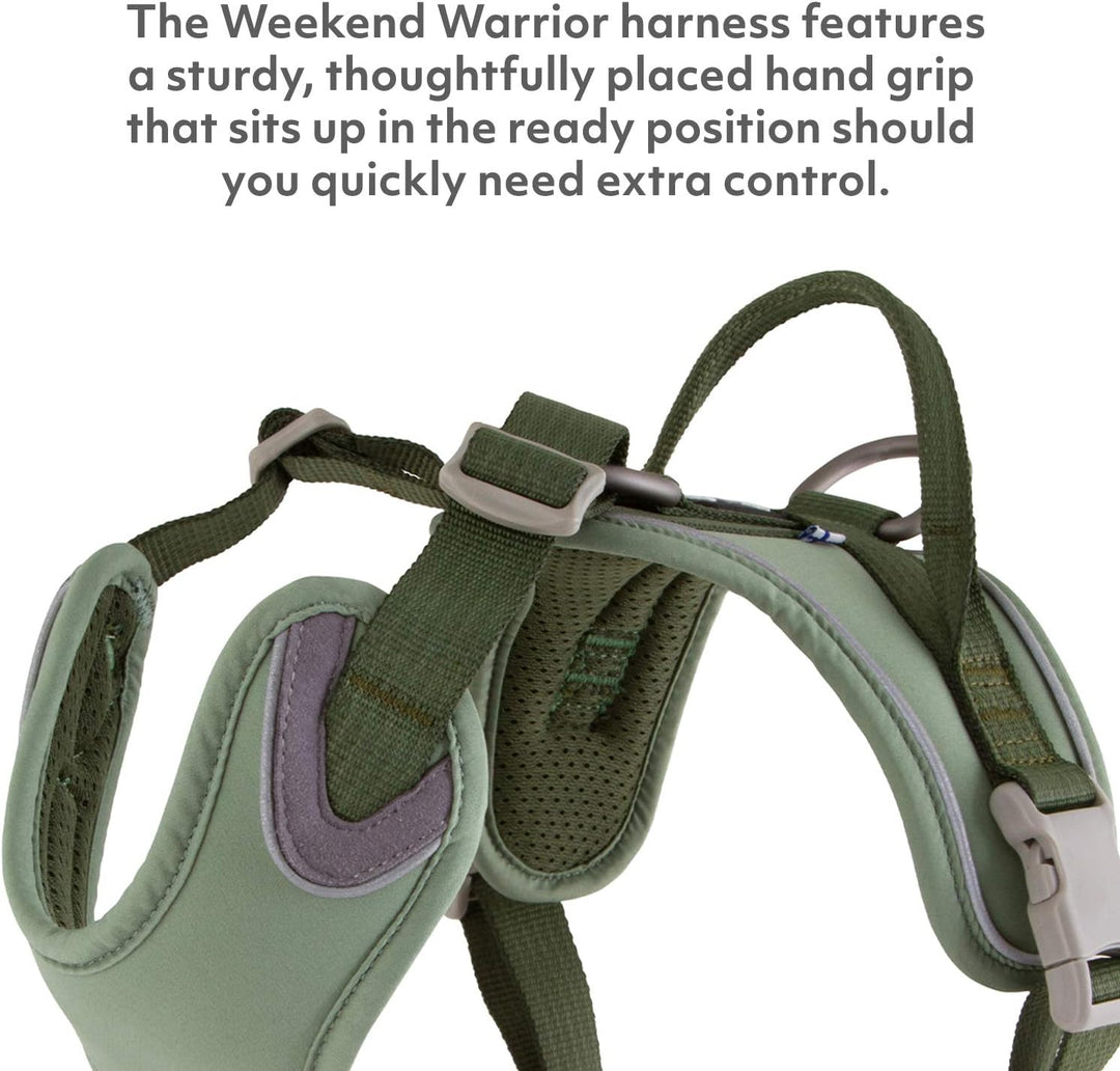 Hurtta Weekend Warrior Eco Hundegeschirr, Hedge, 40,6-45,7 cm Hecke 16-18 in, Hecke 16-18 in