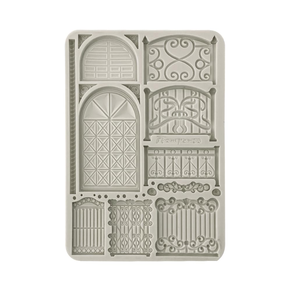 Stamperia - Silicon Mould A5 for Scrapbooking, Bullet Journals and More, Non-Stick, Suitable for Air
