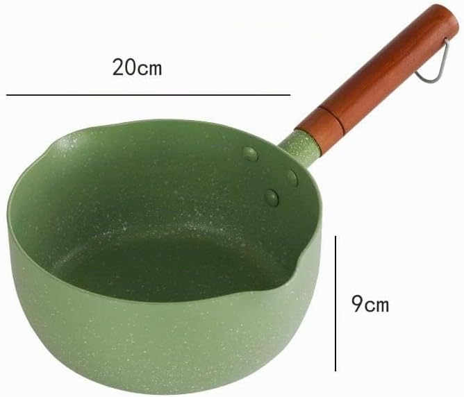 Milchtopf, Antihaftbeschichteter Topf im Japanischen Stil Mit Hitzebeständigem Griff und Ausguss, Nu