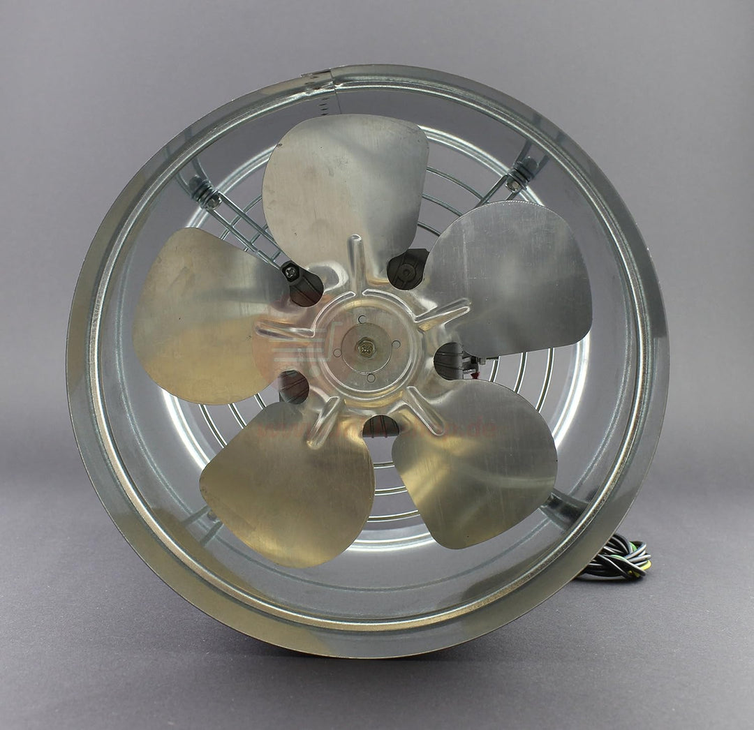 Rohrventilator Ø 325 mm Axial Rohrlüfter IP44 Lüfter 1220 m³/h 3 Stufen Hochdruck Niederdruck Ventil