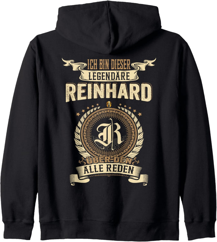 Ich Bin Dieser Legendäre Reinhard Über Den Alle Reden Kapuzenjacke