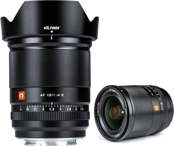 VILTROX AF13mm F1.4 E-Mount Weitwinkel Objektiv APS-C Prime für Sony E ZV-E10 aa6600 a6700 ZV-E10 FX