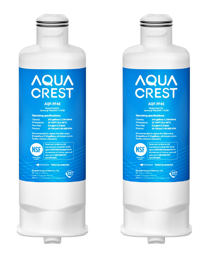 AQUA CREST DA97-17376B Replacement for Samsung HAF-QIN/EXP, DA97-17376B, DA97-08006C, HAF-QIN, Refri