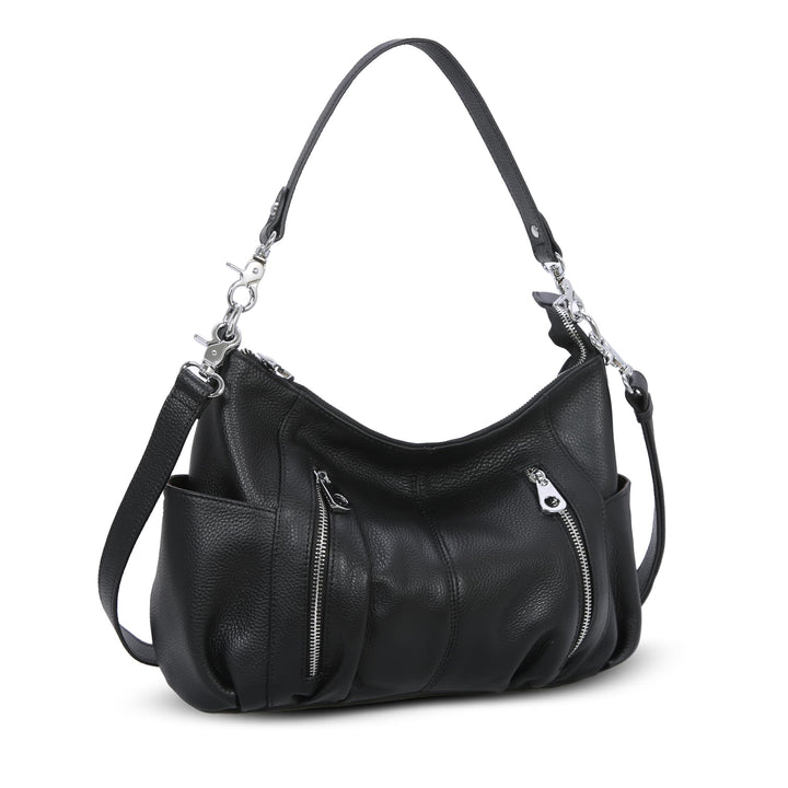 HESHE Echtes Leder Geldbörsen für Frauen Schulter Hobo Bag Crossbody Satchel Handtaschen Designer Da