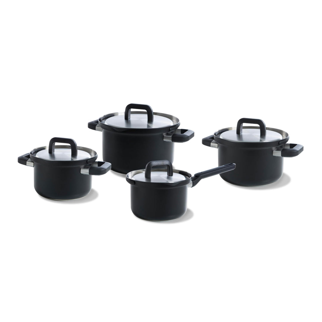 BK Flow Cool Black RVS pannenset 4-delig (1011764)