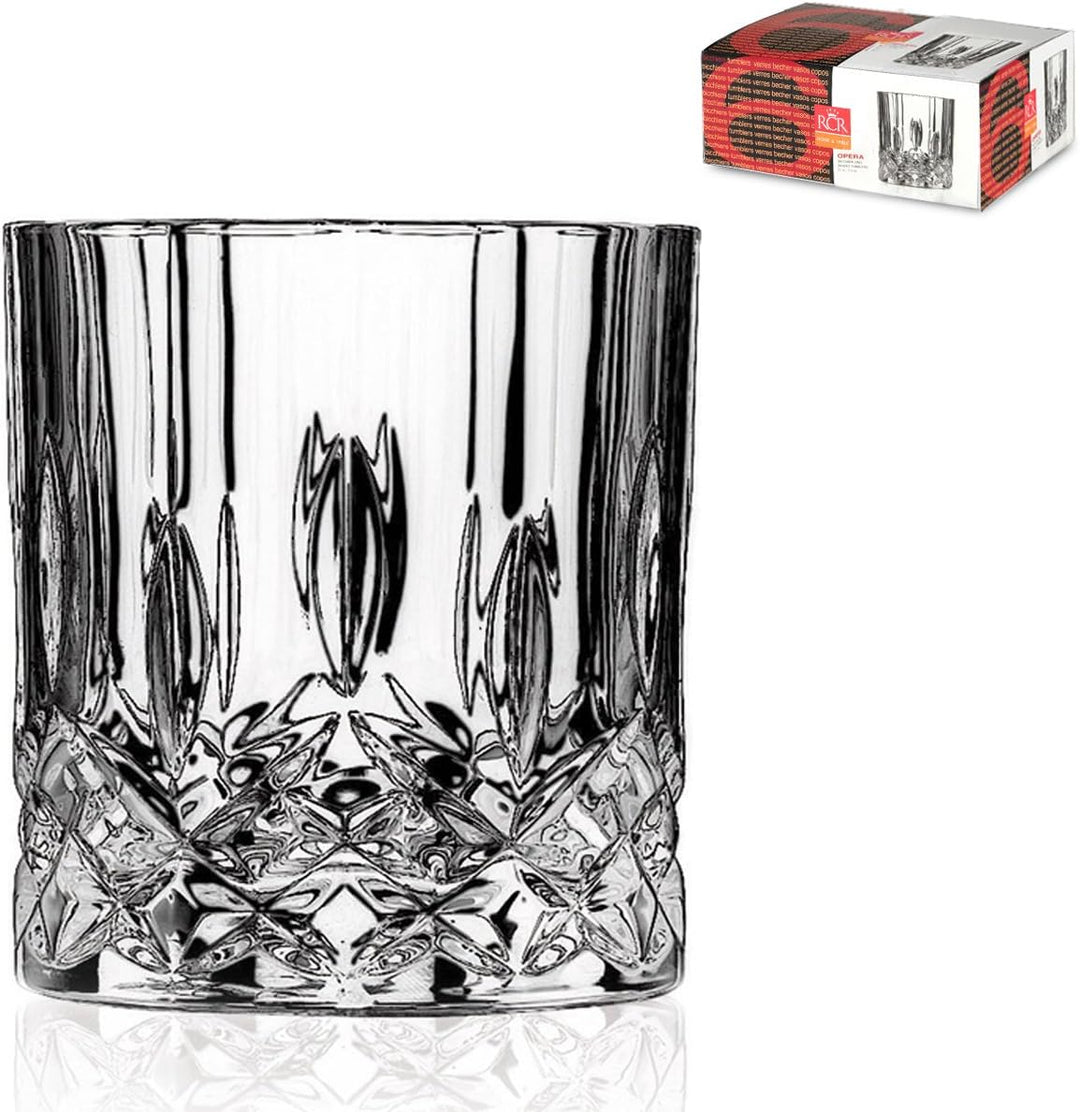 Rcr Set 6 Gläser Wasser Opera