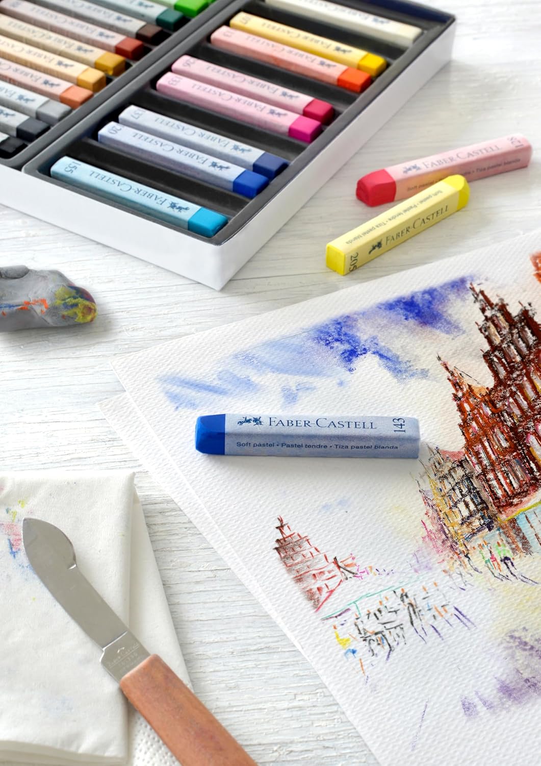 Faber-Castell 128336 - Softpastellkreide STUDIO QUALITY, 36er Etui, A