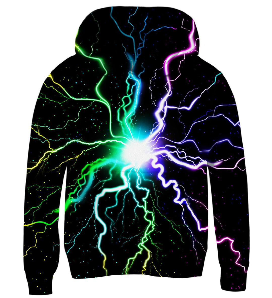 AIDEAONE Jungen Mädchen 3D Hoodie Kapuzenpullover Sweatshirt Mit Kapuze Blitz 6-7 Jahre, Blitz 6-7 J
