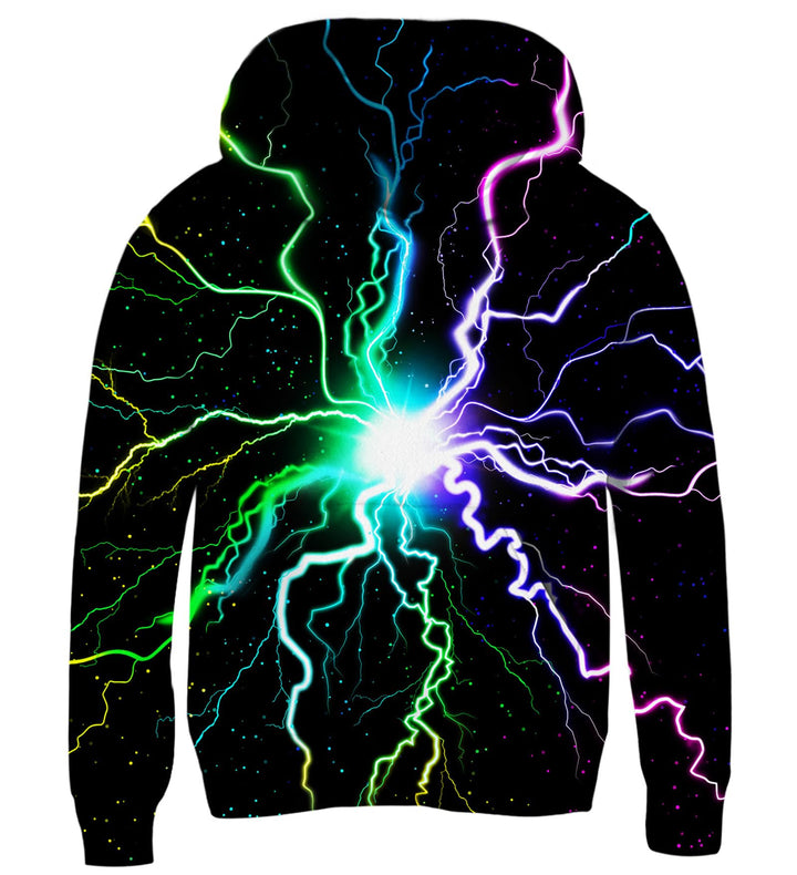 AIDEAONE Jungen Mädchen 3D Hoodie Kapuzenpullover Sweatshirt Mit Kapuze Blitz 6-7 Jahre, Blitz 6-7 J