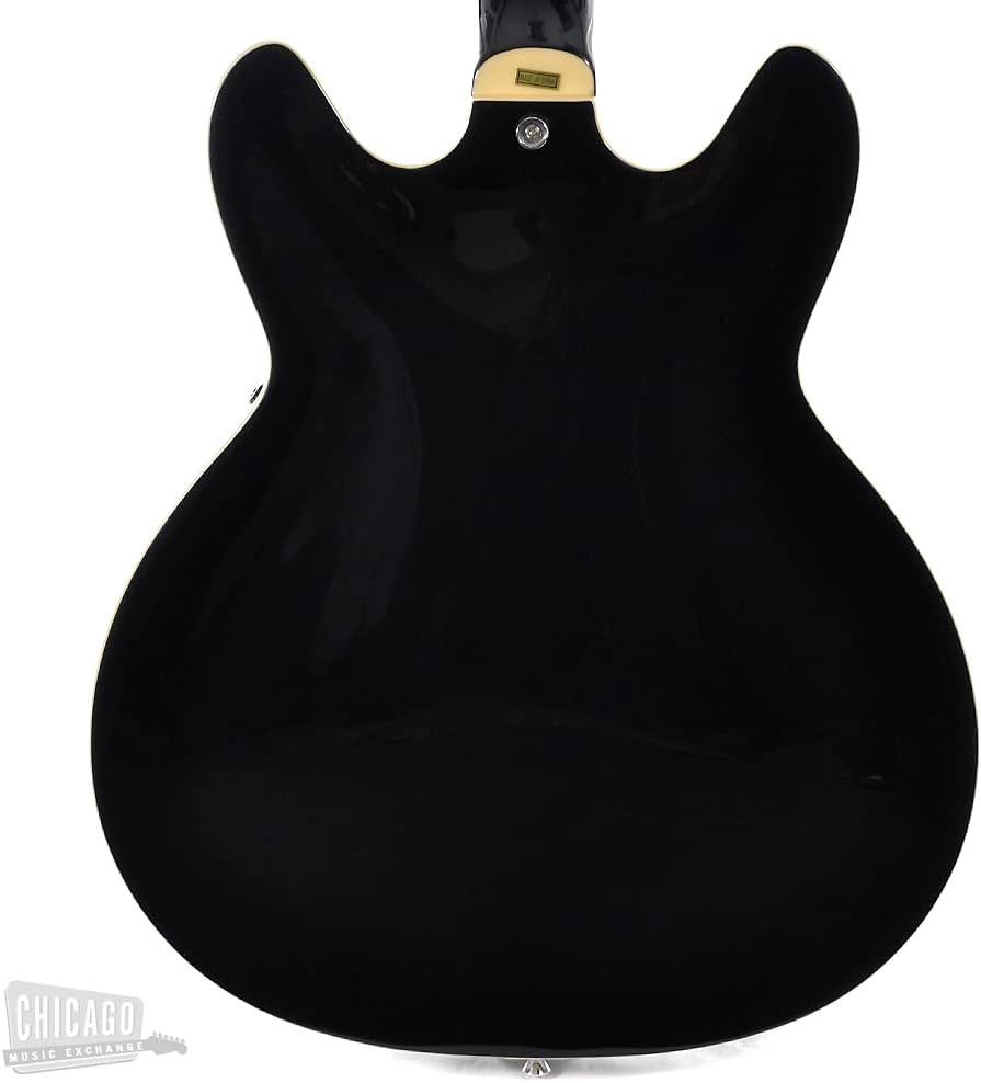 Hagstorm Tremar Viking Deluxe E-Gitarre, Schwarz