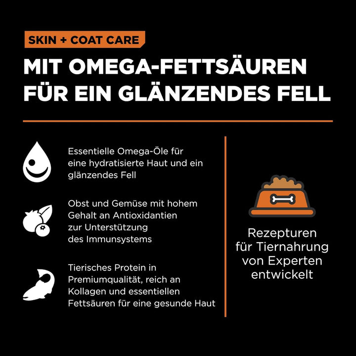 Go! Solutions Skin + Coat Care Getreidehaltige Rezeptur für Hunde Lachs, 1,6-kg-Beutel