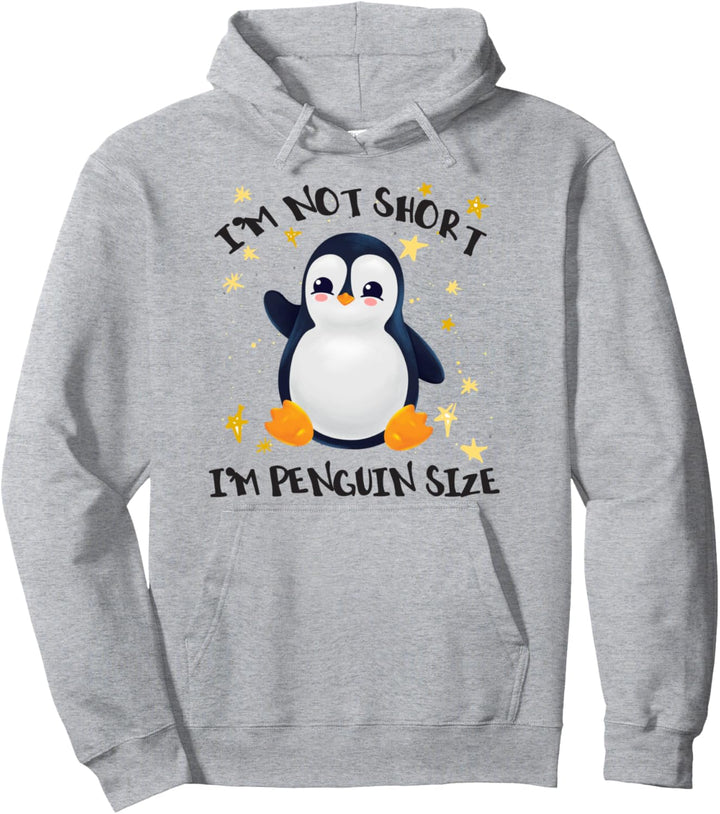 Pinguin Kostüm I'm Not Short I'm Penguin Gr Pullover Hoodie