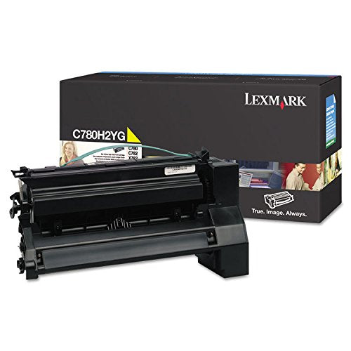 Lexmark Toner Yellow High Yield Pages 10000 , C780H2YG (10000)