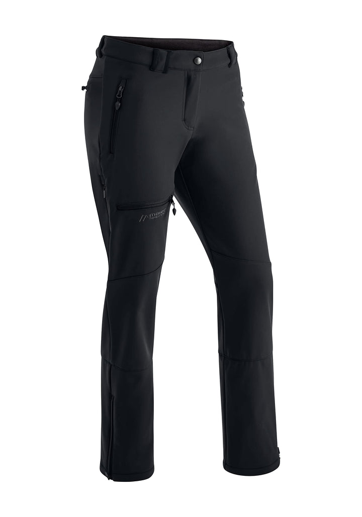 Maier Sports Damen Outdoorhose Adakit W, Winter-Wanderhose mit Fleece Innenseite, atmungsaktive und