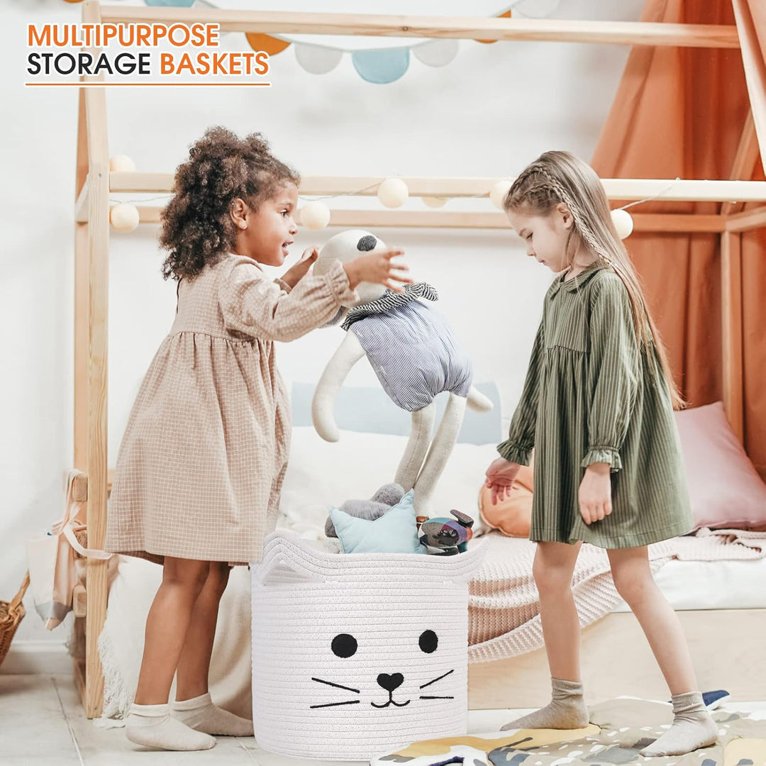 ACOHSY Aufbewahrungsbox Aufbewahrungskorb,30x30 cm spielzeug aufbewahrung,Kann für wäschekorb;kallax