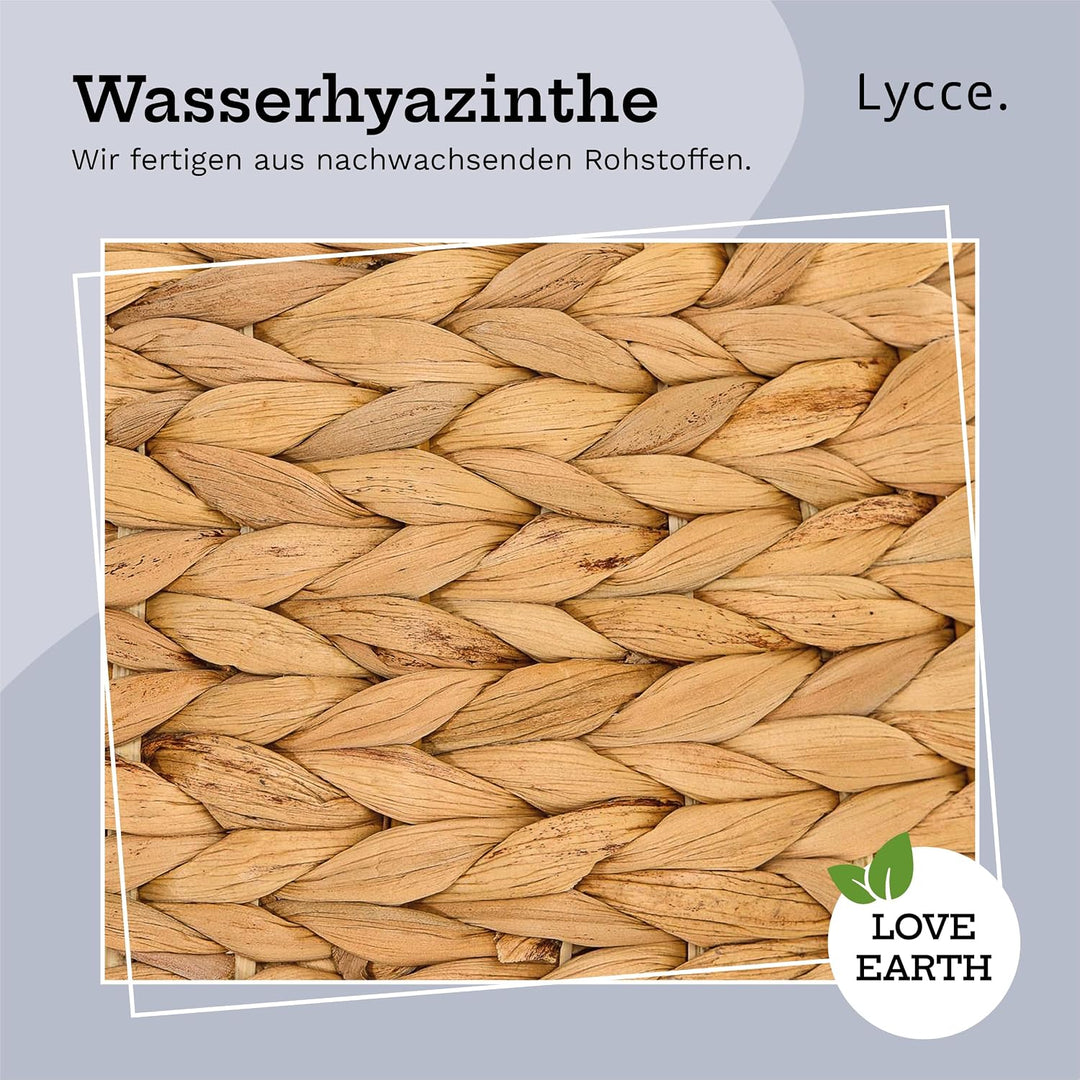 Lycce Katzenkorb Opal Wasserhyazithe Ø 42cm L 42 x B 42 x H 19 cm, L 42 x B 42 x H 19 cm