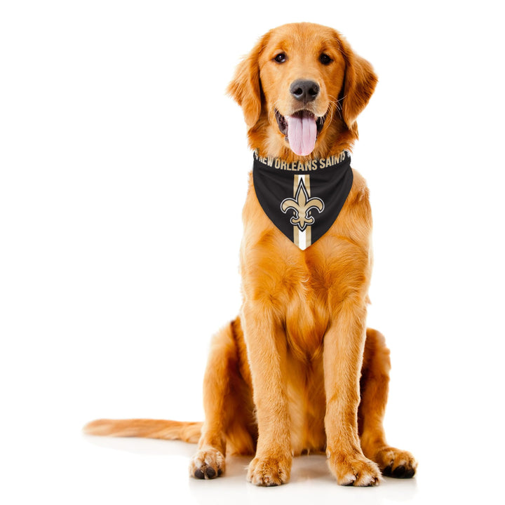 Littlearth NFL Team Hund Bandana New Orleans Saints XS