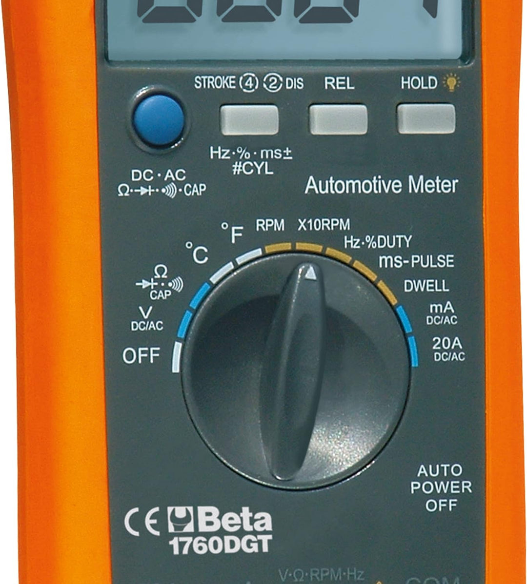 Beta 1760DGT Automotives Mehrzweck-Digitalmultimeter (Strommessgerät, robustes Werkzeug für KFZ-Test