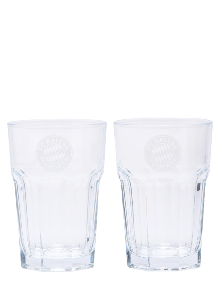 FC Bayern München Latte Macchiatto Glas I Gläser I 2er-Set I Fussball Einheitsgrösse, Einheitsgr