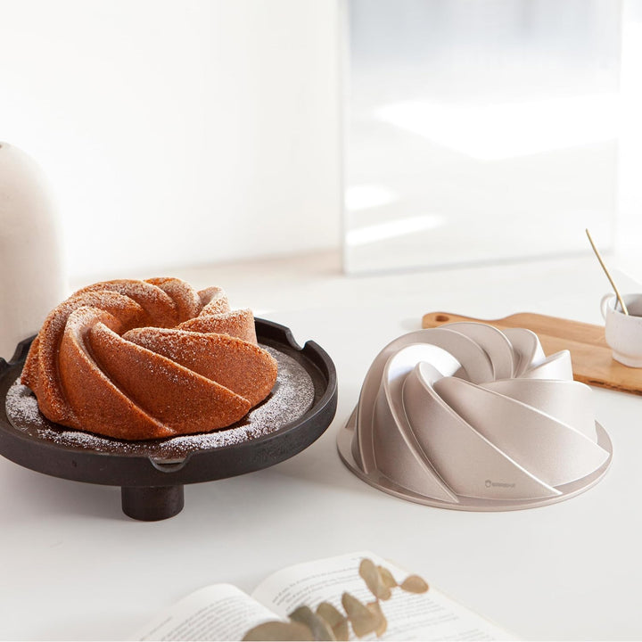Erreke Gugelhupfform, Professionelle Qualität Kuchenform Ø 24 cm, Gugelhupf Backform, Sehr Widerstan
