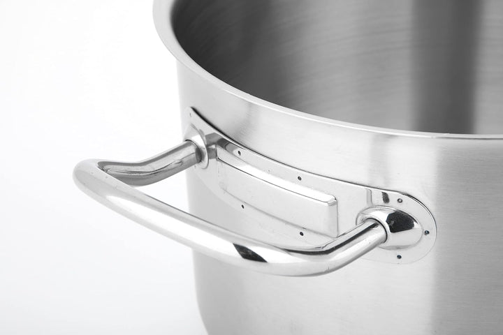 METRO Professional Bratentopf, Edelstahl, 9.8 L, Induktion, backofenfest