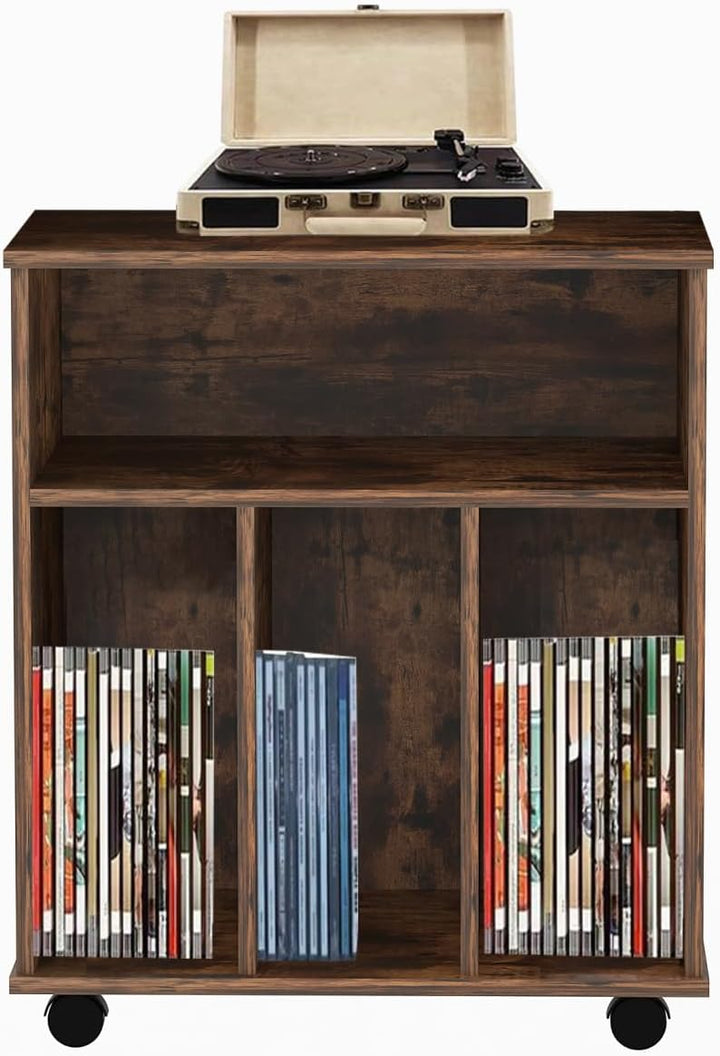 Lp Vinyl Aufbewahrungsschrank - Bücherregal - Aufbewahrung Zeitschriften Bücher Platten