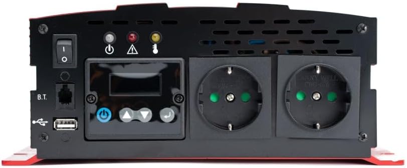 VOLTIMA VST202 Sinus-Inverter 2000W/12V Sinus-Wechselrichter mit NVS und USV