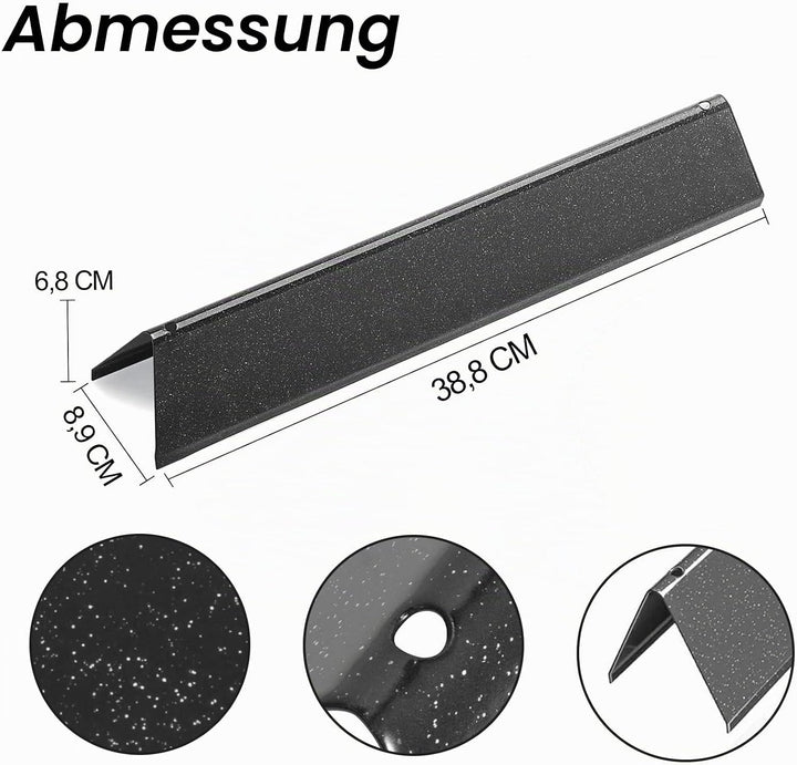 7635 38,8CM Flavorizer Bars für Weber Spirit I&amp;II 200 ,Spirit E210/220 S210/220 Grills(mit vorderen