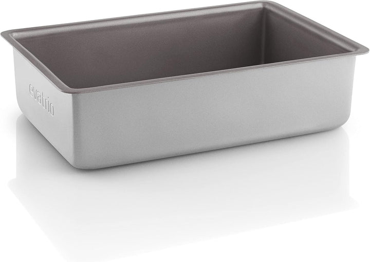 EVA-TRIO | Vollkornbrotform Prof 1,85l | Innen mit Slip-Let®-Anithaftbeschichtung | Grau Standard, S