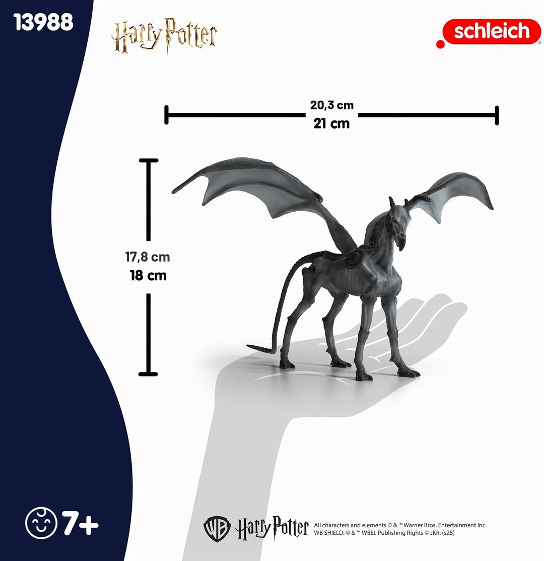 schleich Harry Potter | Thestral 13996 | Spielfigur mit beweglichen Flügeln | als Deko oder Sammelfi